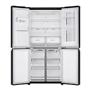LG Refrigerador French Door LG Instaview™ Door-in-Door Inteligente 18 pies cúbicos - Acero Negro Mate con Despachador de Agua y Hielos  | LINEAR INVERTER, LM57SXT