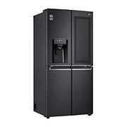 LG Refrigerador French Door LG Instaview™ Door-in-Door Inteligente 18 pies cúbicos - Acero Negro Mate con Despachador de Agua y Hielos  | LINEAR INVERTER, LM57SXTN