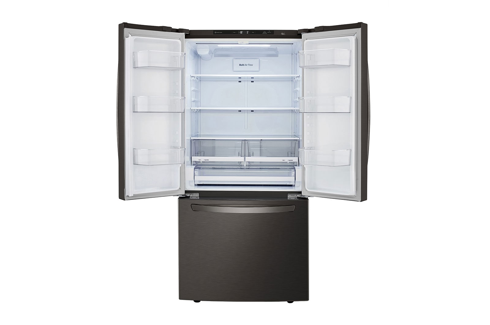 LG Refrigerador French Door   25 pies cúbicos - Acero Inoxidable con Filtro de Aire  | LINEAR INVERTER, LM65BGBS