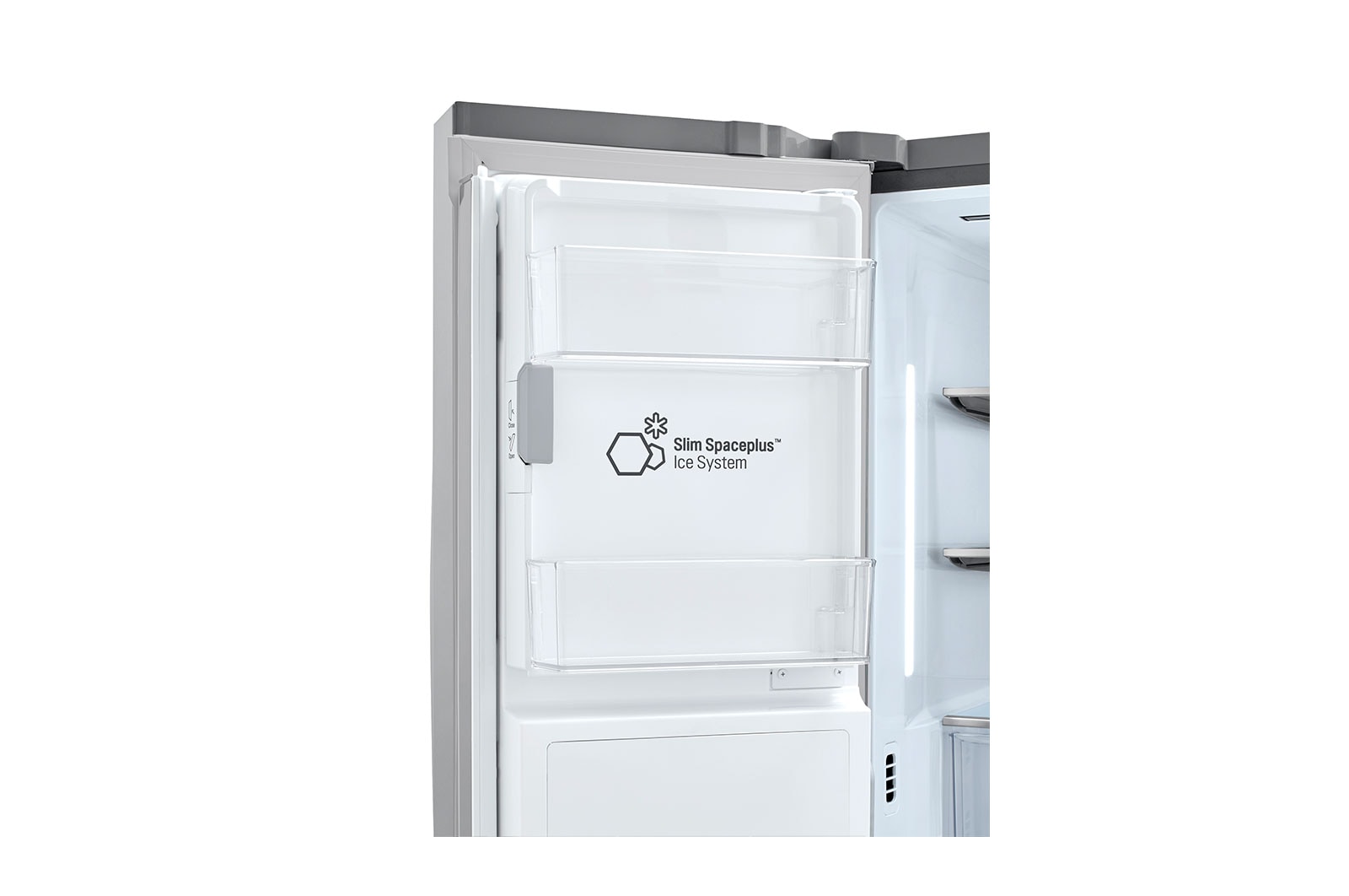 LG Refrigerador French Door  Inteligente 25 pies cúbicos - Acero Inoxidable con Despachador de Agua y Hielos  | LINEAR INVERTER, LM65SCS