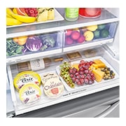 LG Refrigerador French Door  Inteligente 25 pies cúbicos - Acero Inoxidable con Despachador de Agua y Hielos  | LINEAR INVERTER, LM65SGS