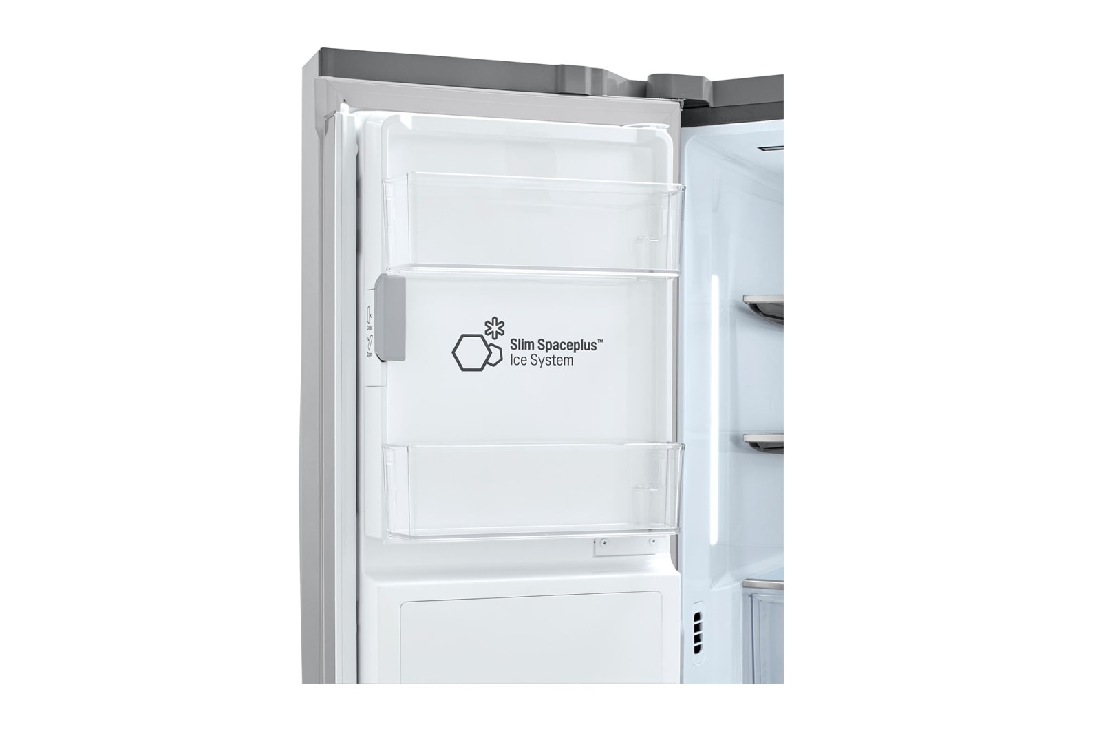 LG Refrigerador French Door  Inteligente 25 pies cúbicos - Acero Inoxidable con Despachador de Agua y Hielos  | LINEAR INVERTER, LM65SGS