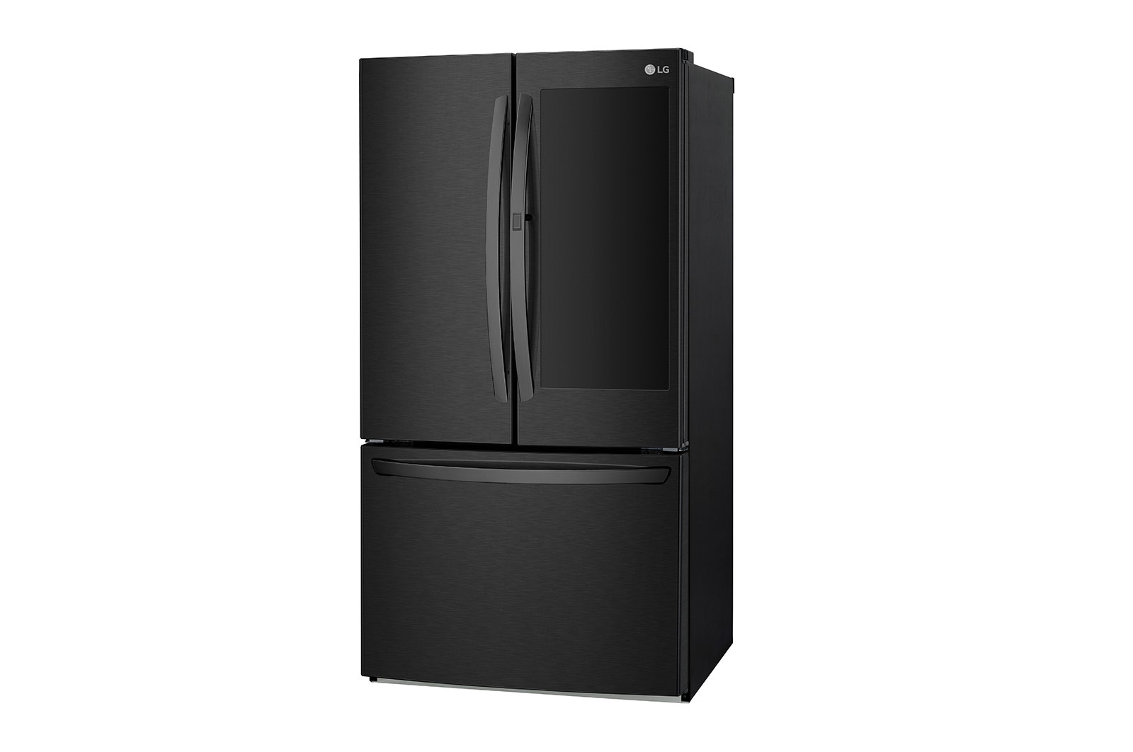 LG Refrigerador French Door LG Instaview™ Door-in-Door  27 pies cúbicos - Acero Negro Mate con Autodiagnóstico Smart Diagnosis™  | LINEAR INVERTER, LM75BXT