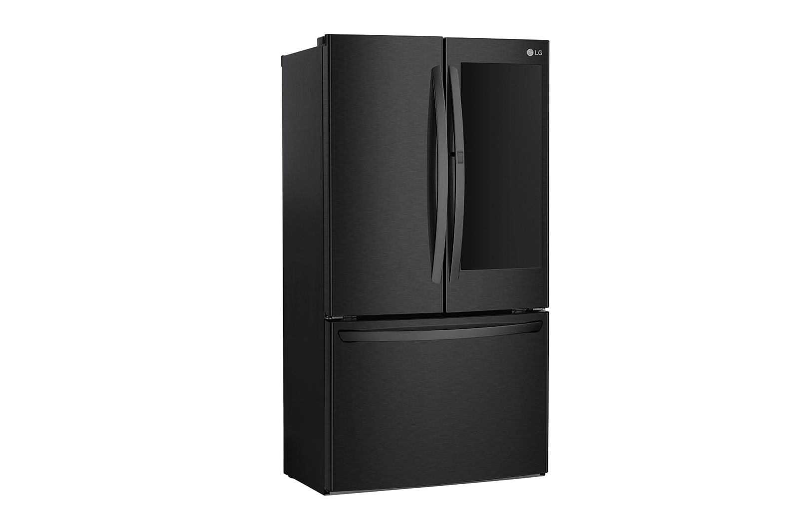 LG Refrigerador French Door LG Instaview™ Door-in-Door  27 pies cúbicos - Acero Negro Mate con Autodiagnóstico Smart Diagnosis™  | LINEAR INVERTER, LM75BXT