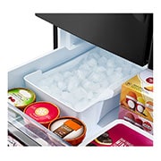 LG Refrigerador French Door LG Instaview™ Door-in-Door  27 pies cúbicos - Acero Negro Mate con Autodiagnóstico Smart Diagnosis™  | LINEAR INVERTER, LM75BXT