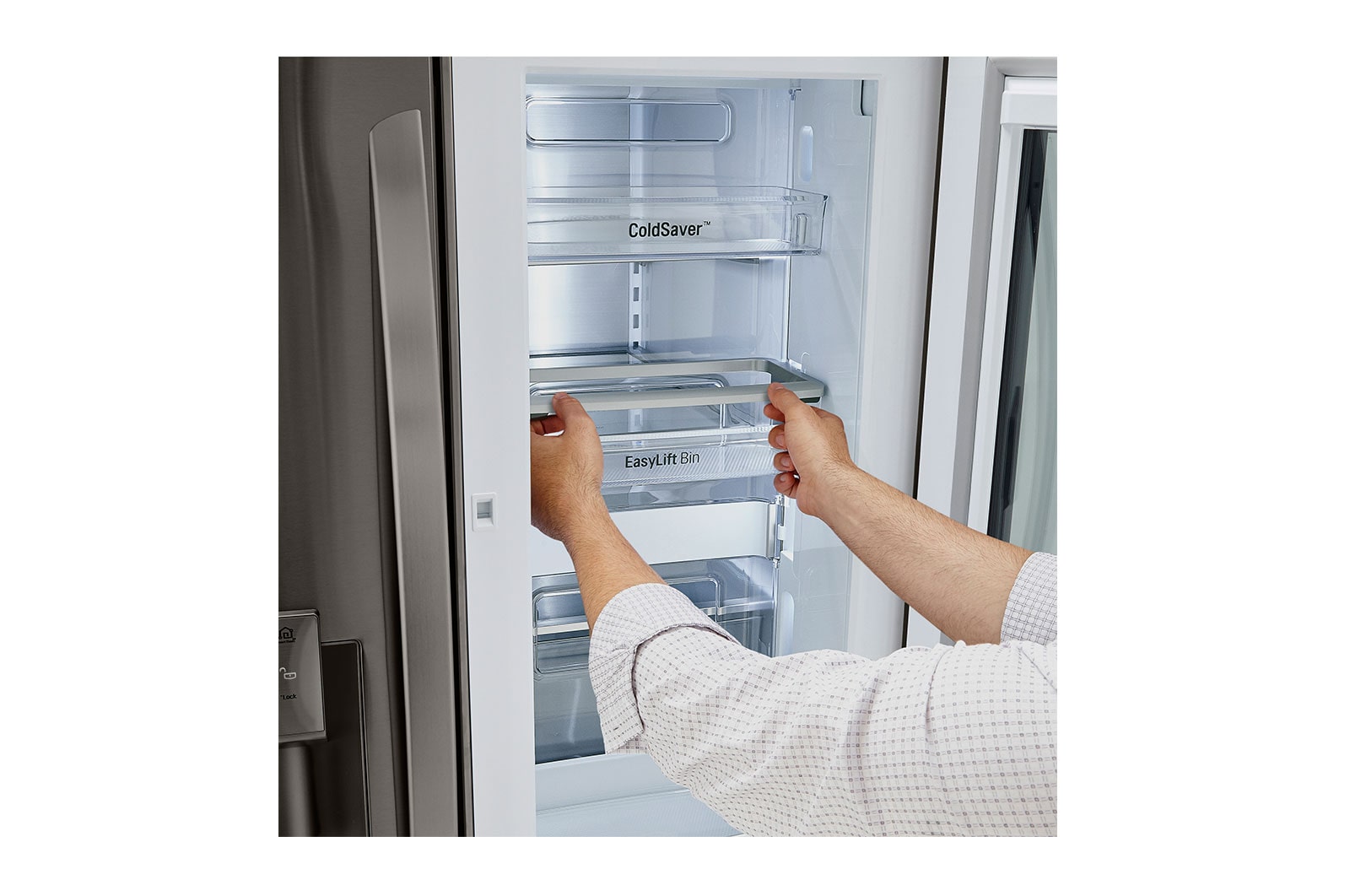 LG Refrigerador French Door 30 pies³ Instaview™, LM89SXD