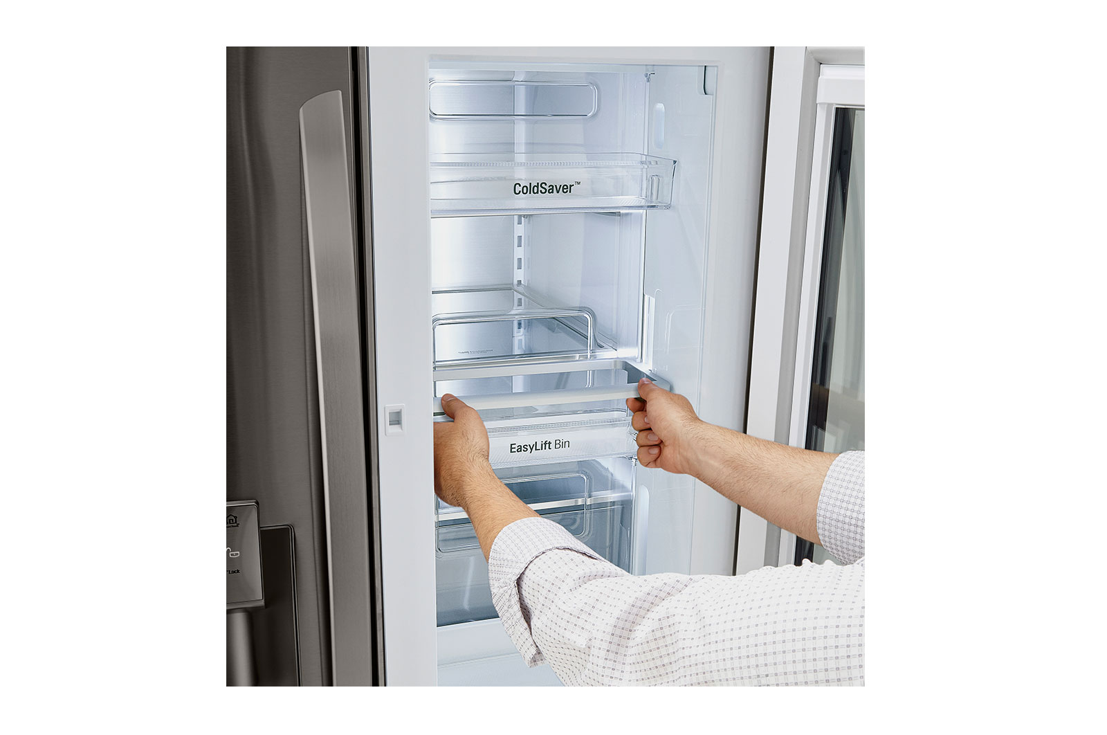 LG Refrigerador French Door 30 pies³ Instaview™, LM89SXD