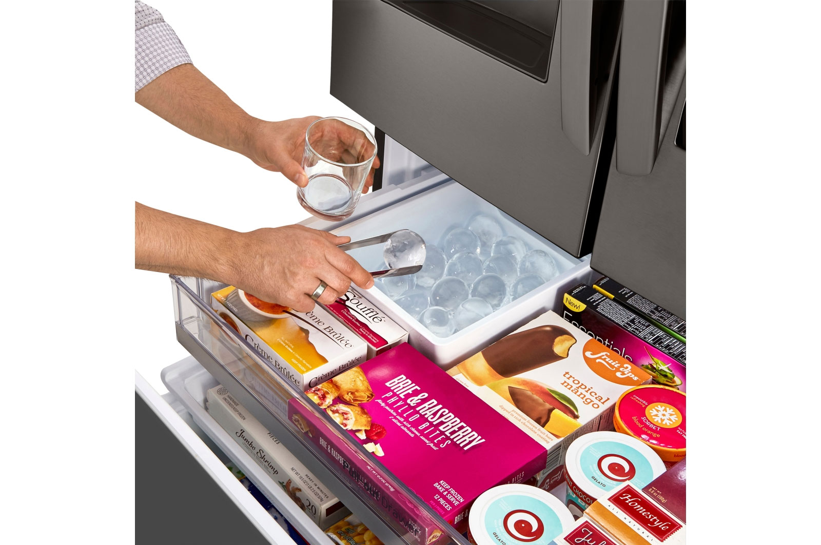 LG Refrigerador French Door 30 pies³ Instaview™, LM89SXD