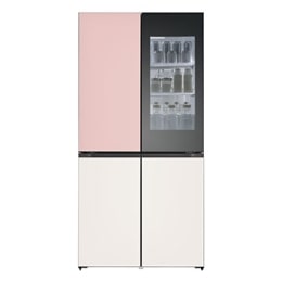 Refrigerador LG InstaView™ Color Rosa Inteligente 22 piés cúbicos |LINEAR INVERTER