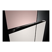 LG Refrigerador LG InstaView™ Color Rosa Inteligente 22 piés cúbicos |LINEAR INVERTER, LM92BVJ