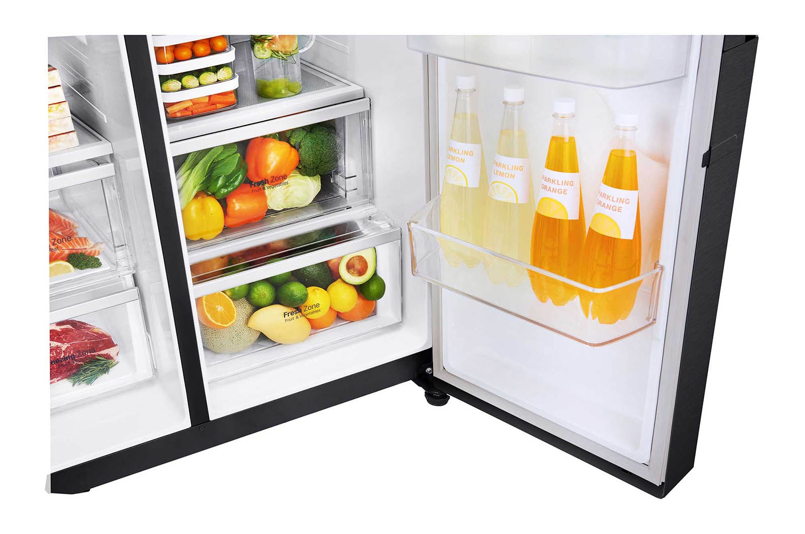 LG Refrigerador Side-by-Side | Door-in-Door 22 cu.ft | Linear Inverter | WiFi LG ThinQ, LS65SDT1