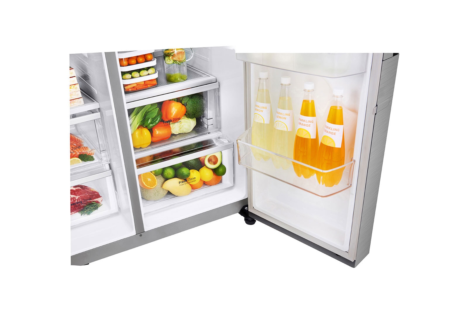 LG Refrigerador Smart Side-by-Side | Door-in-Door® 26 cu.ft | Linear Inverter, LS74SDP