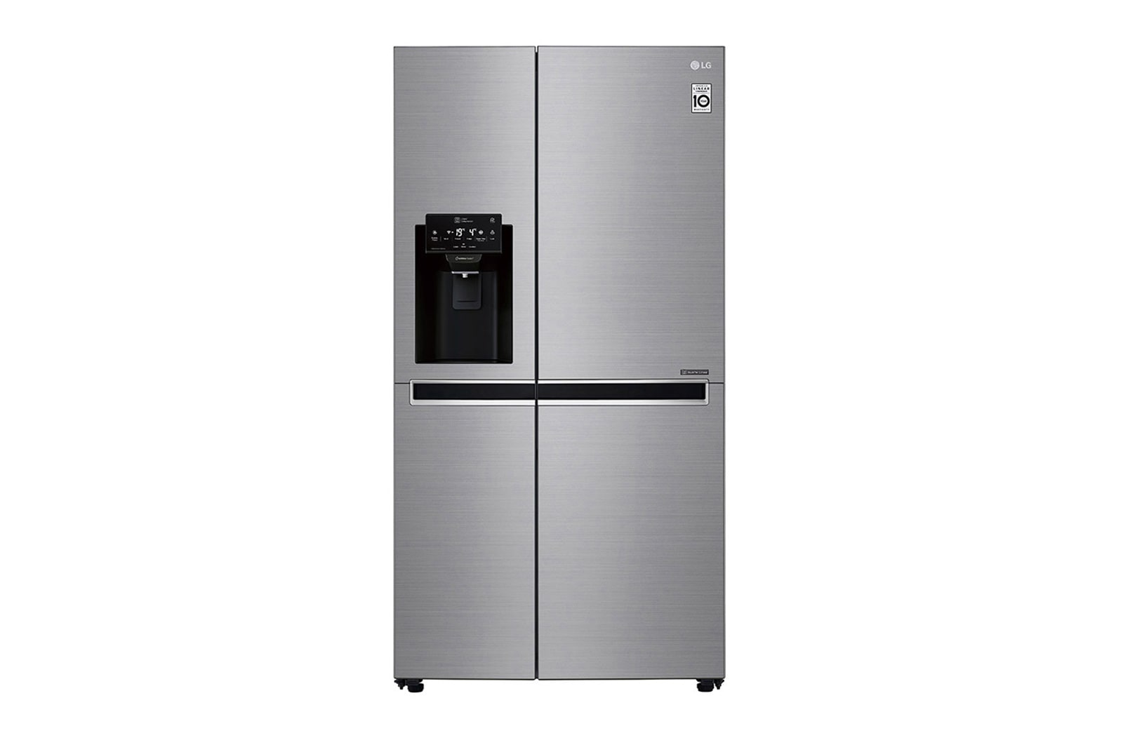 Vista frontal de Refrigerador Smart Side-by-Side 26 cu.ft | Linear Inverter LS74SGP