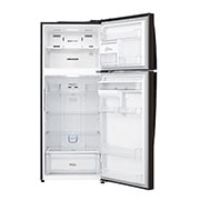 LG Refrigerador Top Mount Inteligente LG ThinQ™ 16 pies cúbicos - Negro Brillante con Conectividad ThinQ | LINEAR INVERTER, LT44AGD