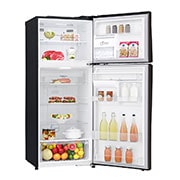LG Refrigerador Top Mount Inteligente LG ThinQ™ 16 pies cúbicos - Negro Brillante con Conectividad ThinQ | LINEAR INVERTER, LT44AGD