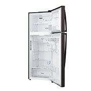 LG Refrigerador Top Mount Inteligente LG ThinQ™ 16 pies cúbicos - Negro Brillante con Conectividad ThinQ | LINEAR INVERTER, LT44AGD