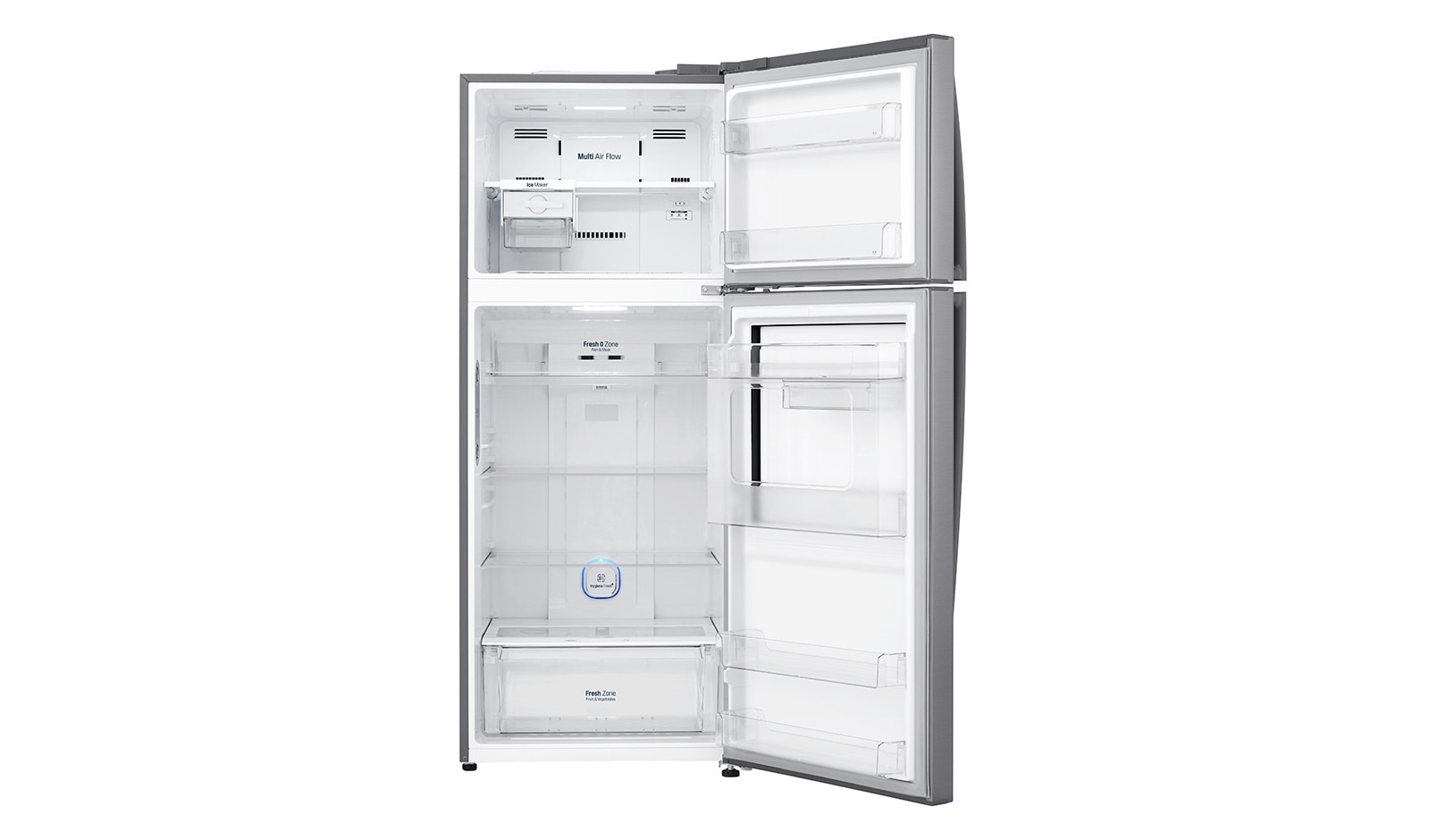 LG Refrigerador Top Mount Door-in-Door Inteligente LG ThinQ™ 16 pies cúbicos - Plata con Conectividad ThinQ | LINEAR INVERTER, LT44MDP