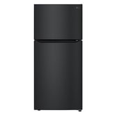 Refrigerador LG Top Freezer 20 pies cúbicos Negro Essence Smart Inverter
