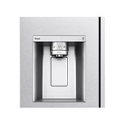 LG Refrigerador Duplex Door-in-Door Inteligente 22 pies cúbicos - Acero Inoxidable con Despachador de Agua y Hielos  | LINEAR INVERTER, VS22JS