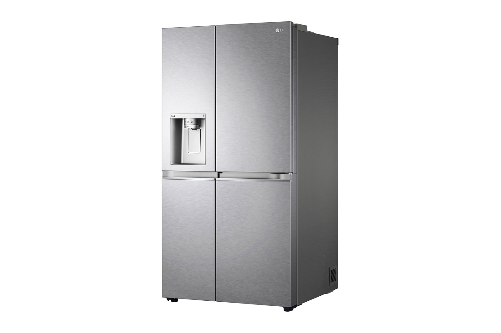 LG Refrigerador Duplex Door-in-Door Inteligente 22 pies cúbicos - Acero Inoxidable con Despachador de Agua y Hielos  | LINEAR INVERTER, VS22JS