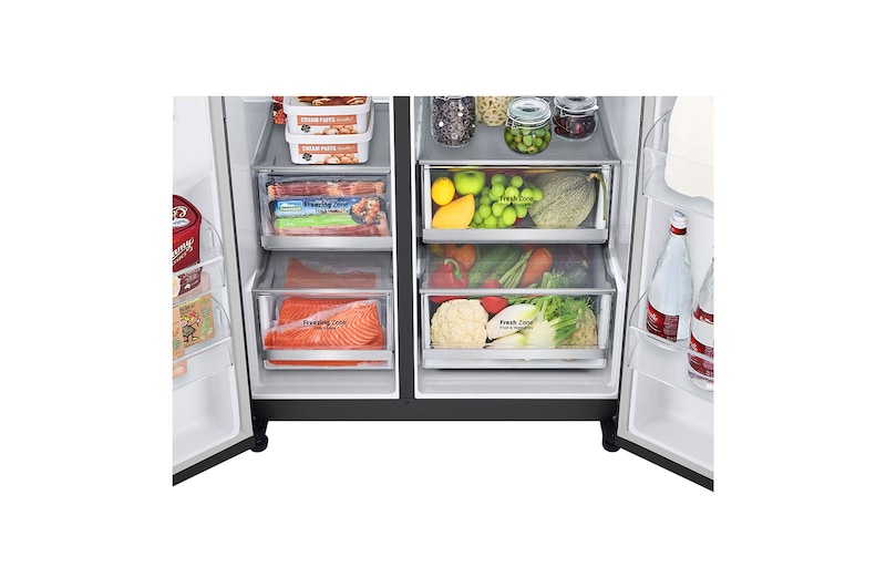 LG Refrigerador Side by Side 22pies³ InstaView™, VS22XCT