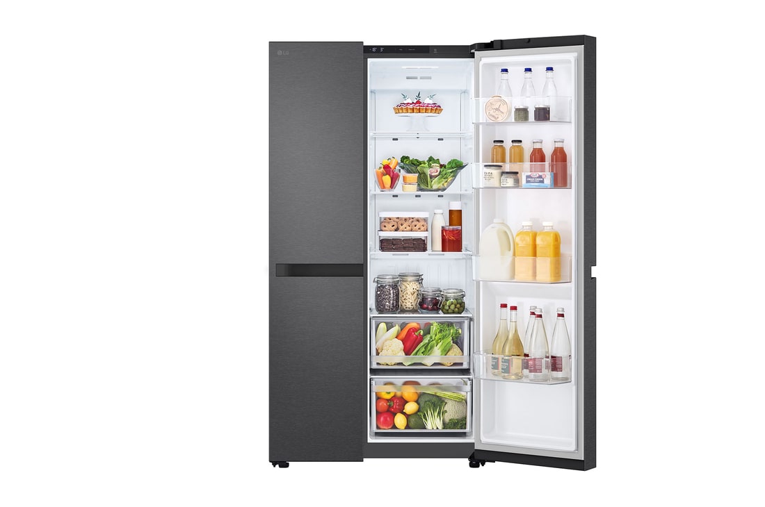 Front Right Open view with Food