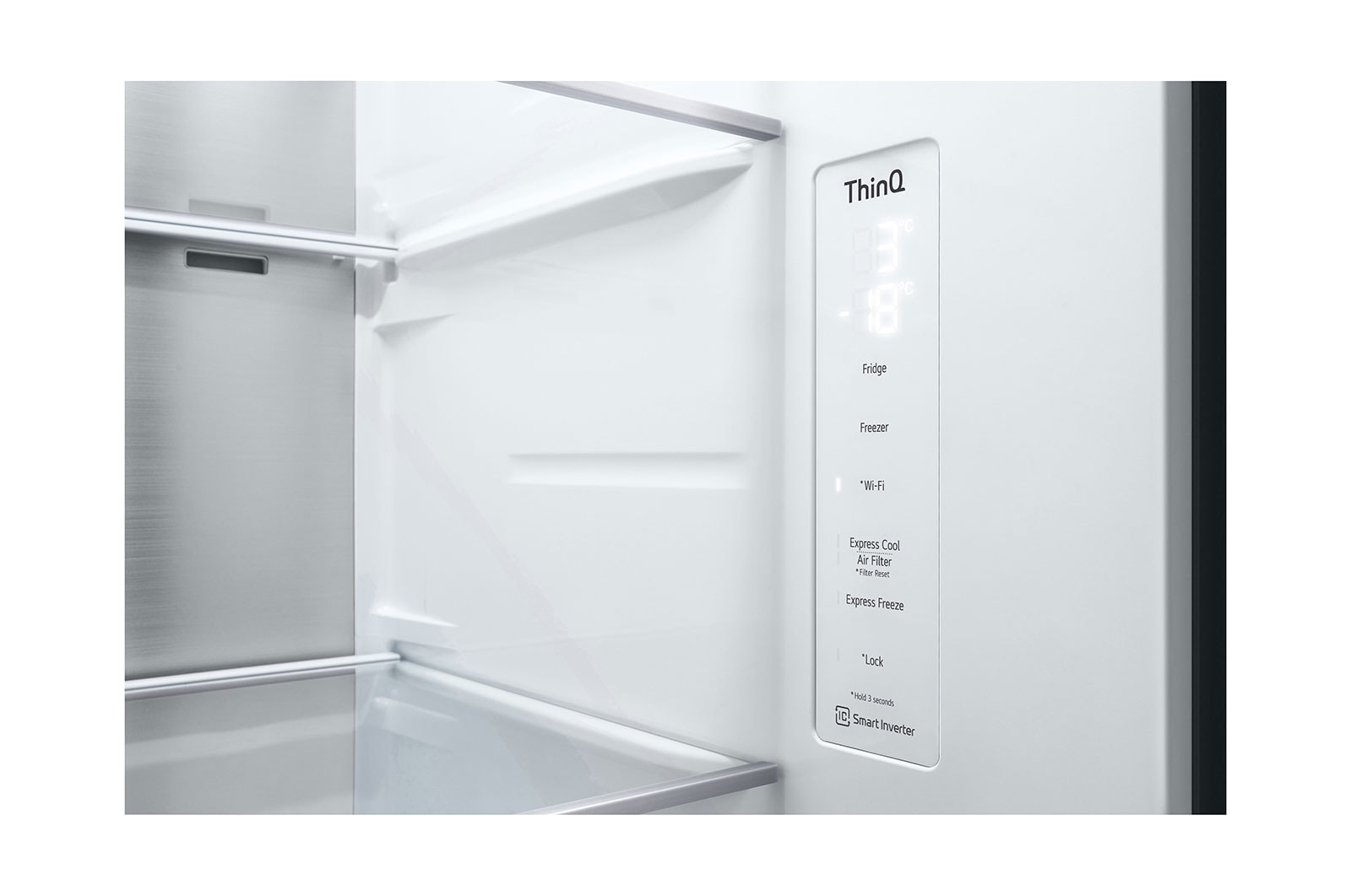 LG Refrigerador InstaView™ Side by Side 23 pies³, VS23BQB