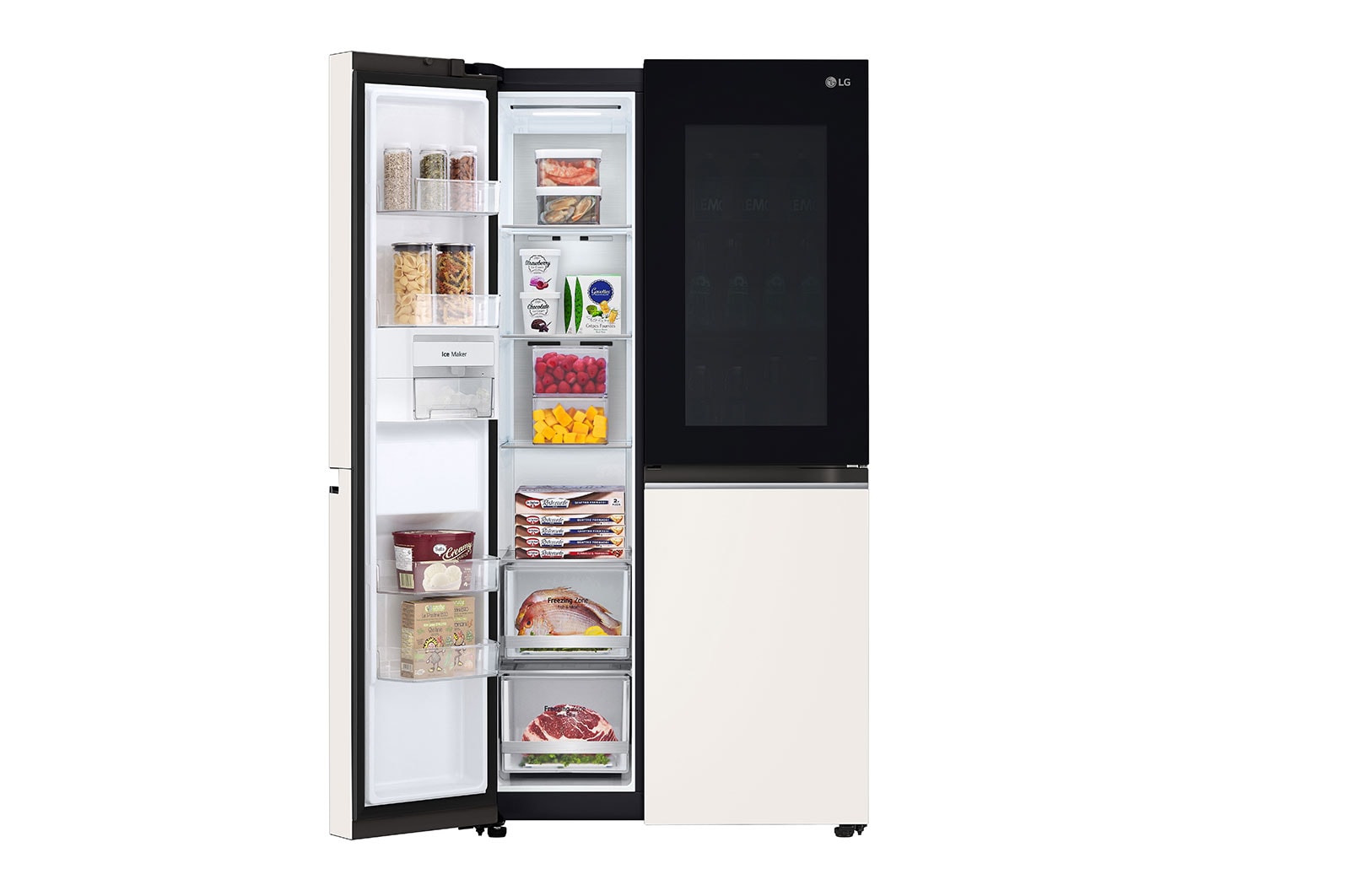 LG Refrigerador InstaView™ Side by Side 23 pies³, VS23BQB