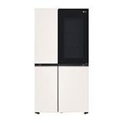 LG         Refrigerador LG Side by Side InstaView™ Door-in-Door 23 pies cúbicos Color Crema con ThinQ® | SMART INVERTER, VS23BQB