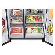 LG         Refrigerador LG Side by Side InstaView™ Door-in-Door 23 pies cúbicos Color Crema con ThinQ® | SMART INVERTER, VS23BQB