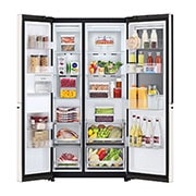 LG         Refrigerador LG Side by Side InstaView™ Door-in-Door 23 pies cúbicos Color Crema con ThinQ® | SMART INVERTER, VS23BQB