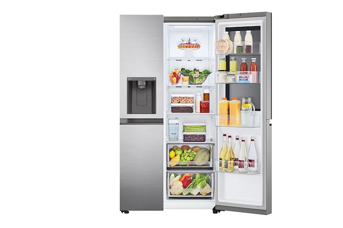 LG Refrigerador 27 pies cúbicos InstaView™ Side by Side, VS27GNIP