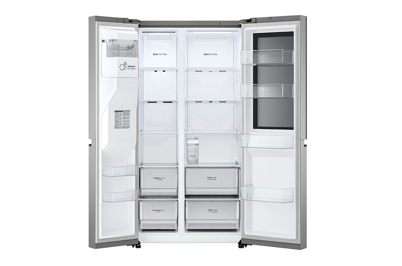 LG Refrigerador 27 pies cúbicos InstaView™ Side by Side, VS27GNIP