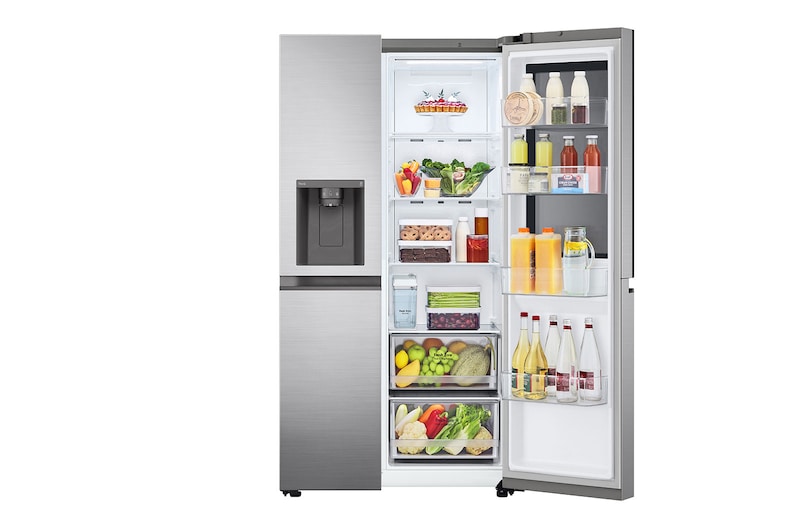 LG Refrigerador 27 pies cúbicos InstaView™ Side by Side, VS27GNIP