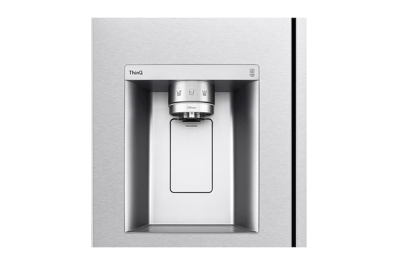 LG Refrigerador Duplex Door-in-Door Inteligente 27 pies cúbicos - Acero Inoxidable con Despachador de Agua y Hielos  | LINEAR INVERTER, VS27JS