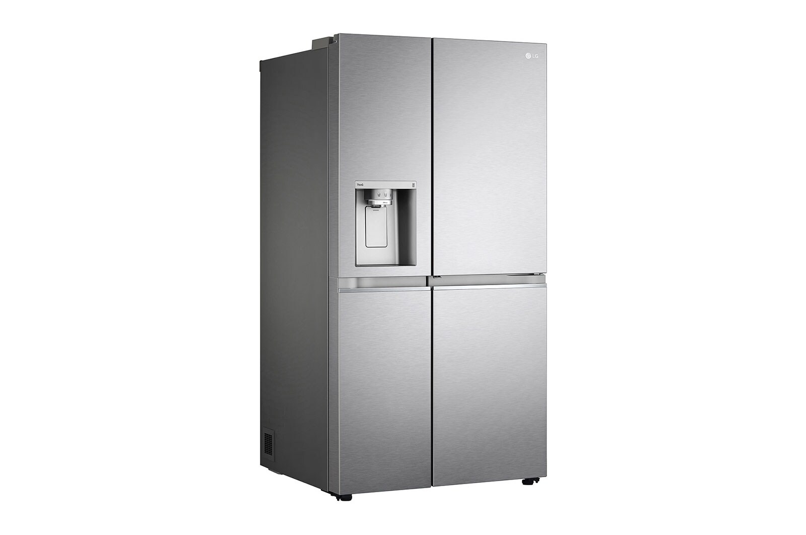 LG Refrigerador Duplex Door-in-Door Inteligente 27 pies cúbicos - Acero Inoxidable con Despachador de Agua y Hielos  | LINEAR INVERTER, VS27JS