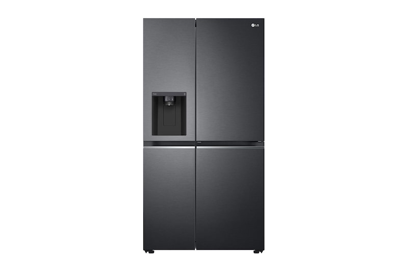 LG Refrigerador Duplex Door-in-Door Inteligente 27 pies cúbicos - Negro Mate con Despachador de Agua y Hielos  | LINEAR INVERTER, VS27JT