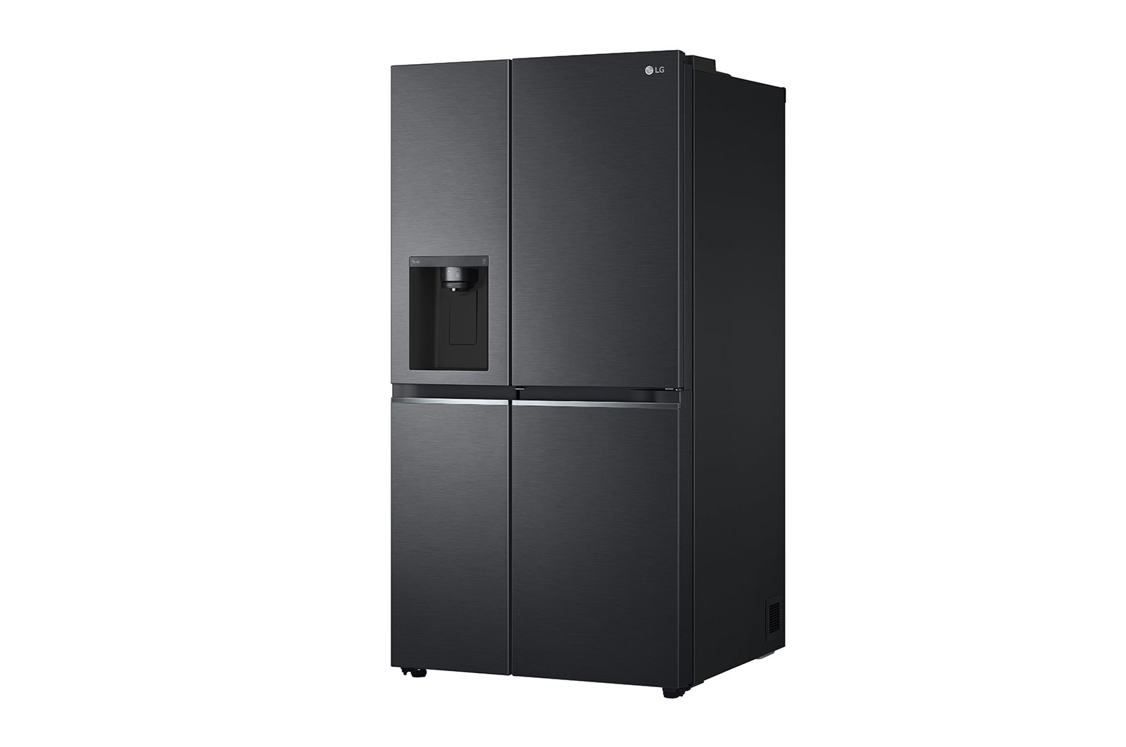 LG Refrigerador Duplex Door-in-Door Inteligente 27 pies cúbicos - Negro Mate con Despachador de Agua y Hielos  | LINEAR INVERTER, VS27JT