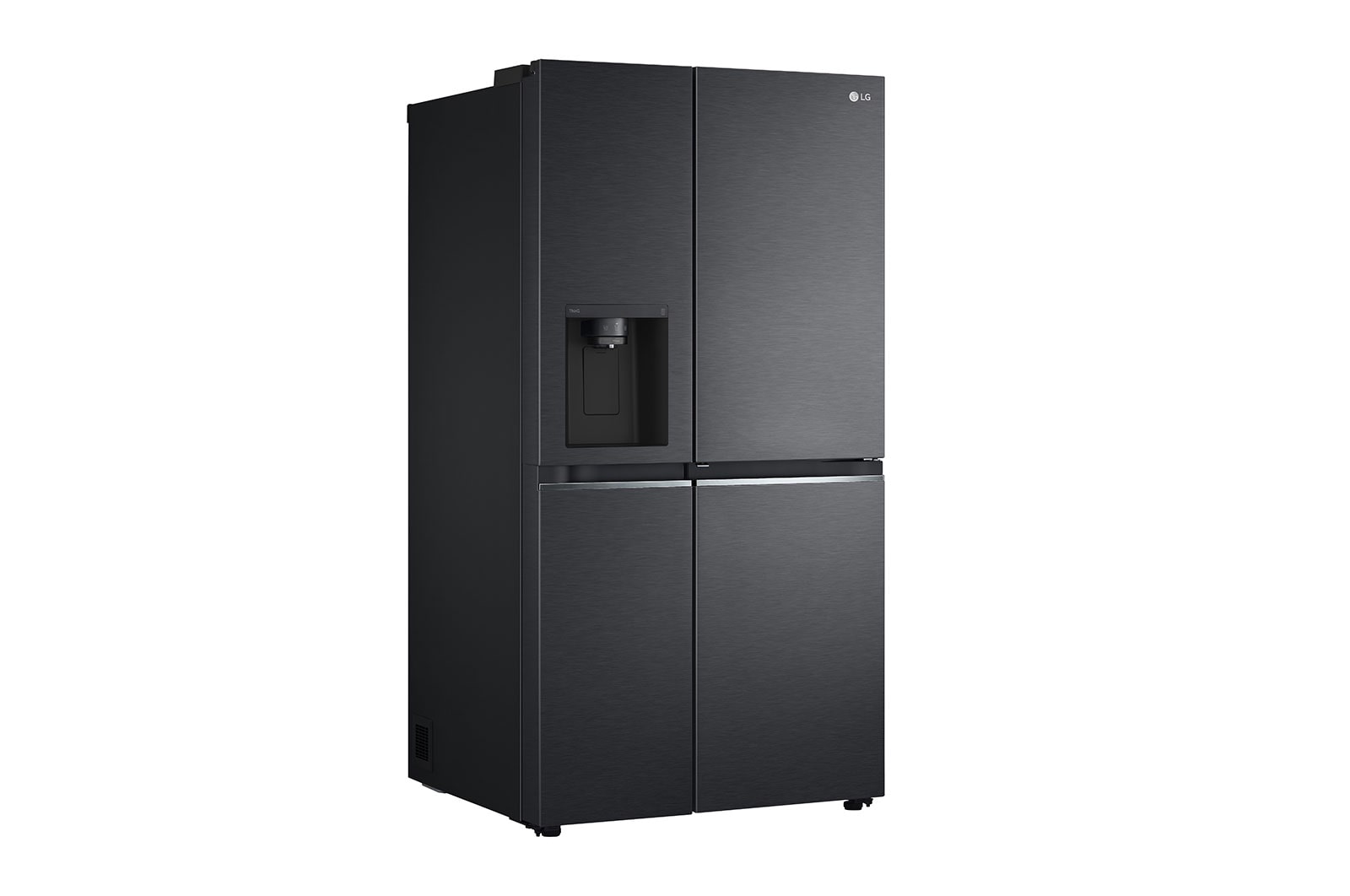 LG Refrigerador Duplex Door-in-Door Inteligente 27 pies cúbicos - Negro Mate con Despachador de Agua y Hielos  | LINEAR INVERTER, VS27JT