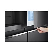 LG Refrigerador Duplex Door-in-Door Inteligente 27 pies cúbicos - Negro Mate con Despachador de Agua y Hielos  | LINEAR INVERTER, VS27JT