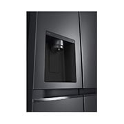 LG Refrigerador Duplex Door-in-Door Inteligente 27 pies cúbicos - Negro Mate con Despachador de Agua y Hielos  | LINEAR INVERTER, VS27JT