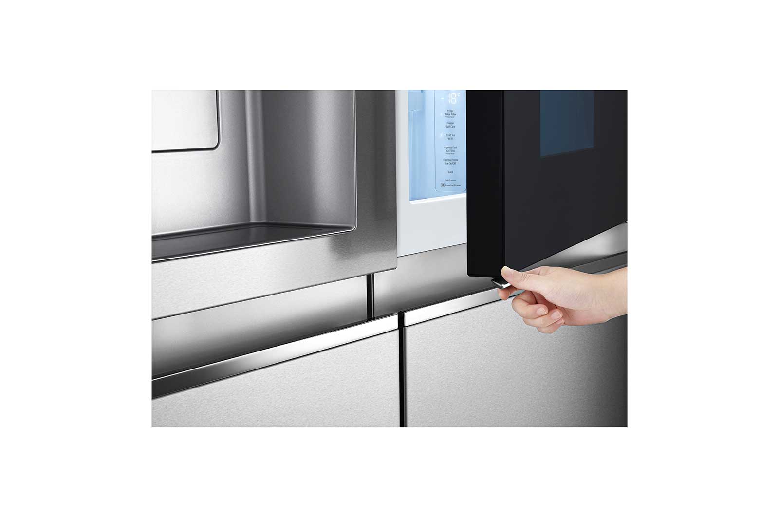 LG Refrigerador Side by Side 27 pies³ Instaview™, VS27XCS