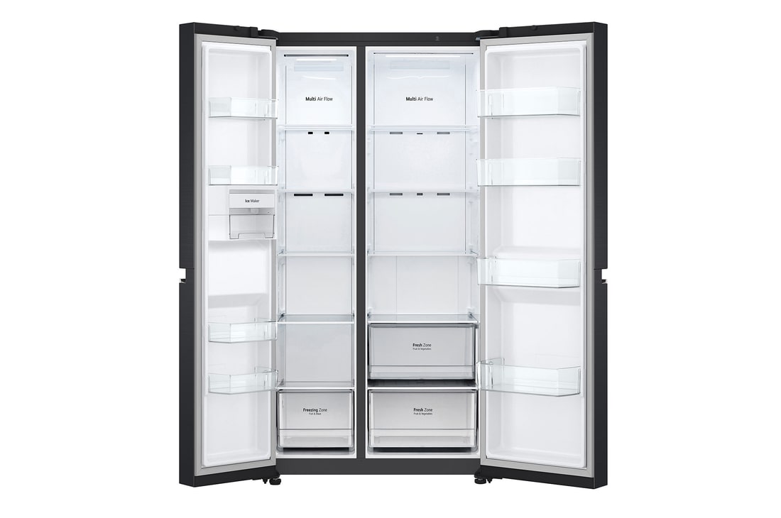 front open without food stored