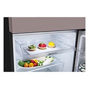 LG Refrigerador LG Top Mount 14 pies cúbicos - Rosa Arcilla con Multi Air Flow | SMART INVERTER, VT40BJP