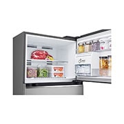 LG Refrigerador LG Top Freezer 16 pies cúbicos Color Acero Inoxidable Con Auto Ice Maker | SMART INVERTER, VT45AWP