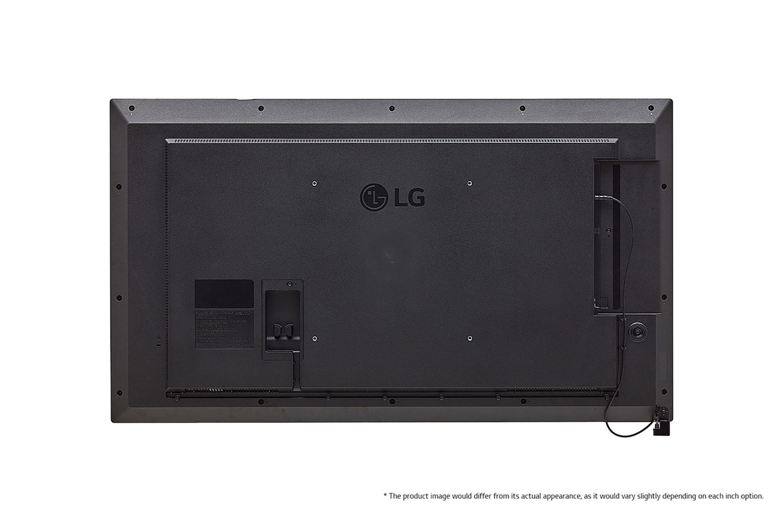 LG Pantalla de señalización UHD, Vista trasera, 55UM5N-E