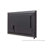 LG Pantalla de señalización UHD, Vista trasera lateral de -45 grados.,55UM5N-E