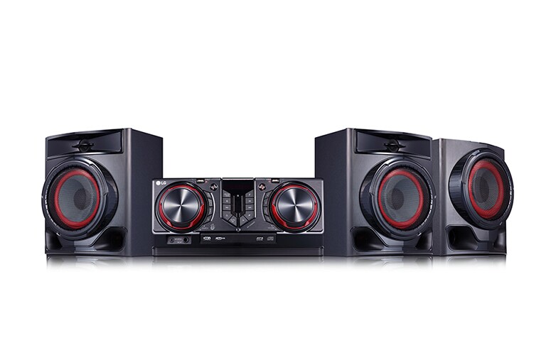 LG Bocina Bluetooth LG XBOOM CJ45 Bocina de 1100 W para fiesta de karaoke, CJ45