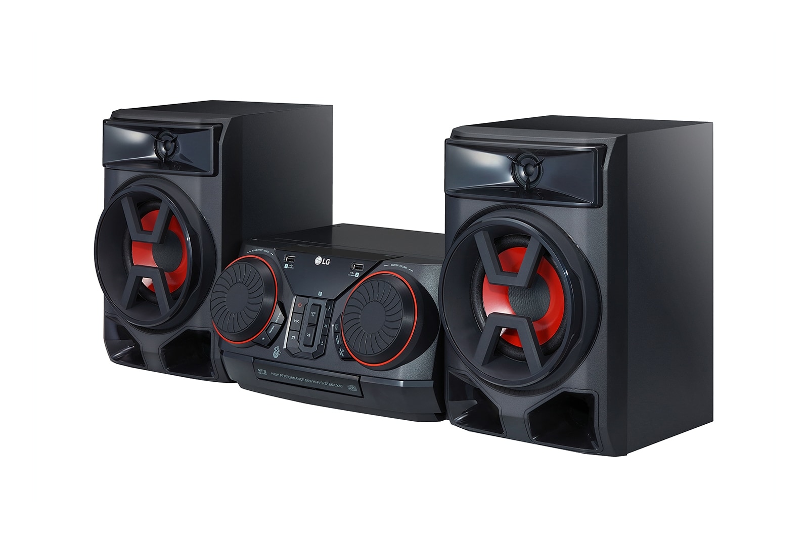 LG XBOOM Mini Componente CK43 | 300W | Wireless Party Link | Multi Bluetooth | Radio FM, CK43
