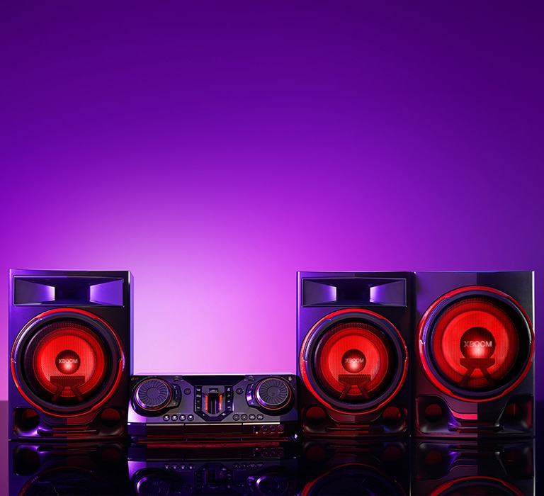 Potente sonido de 2900 watts